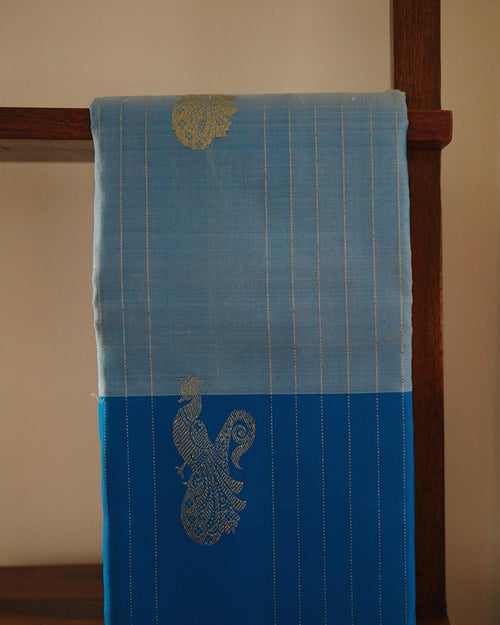 Half and Half Silk Saree